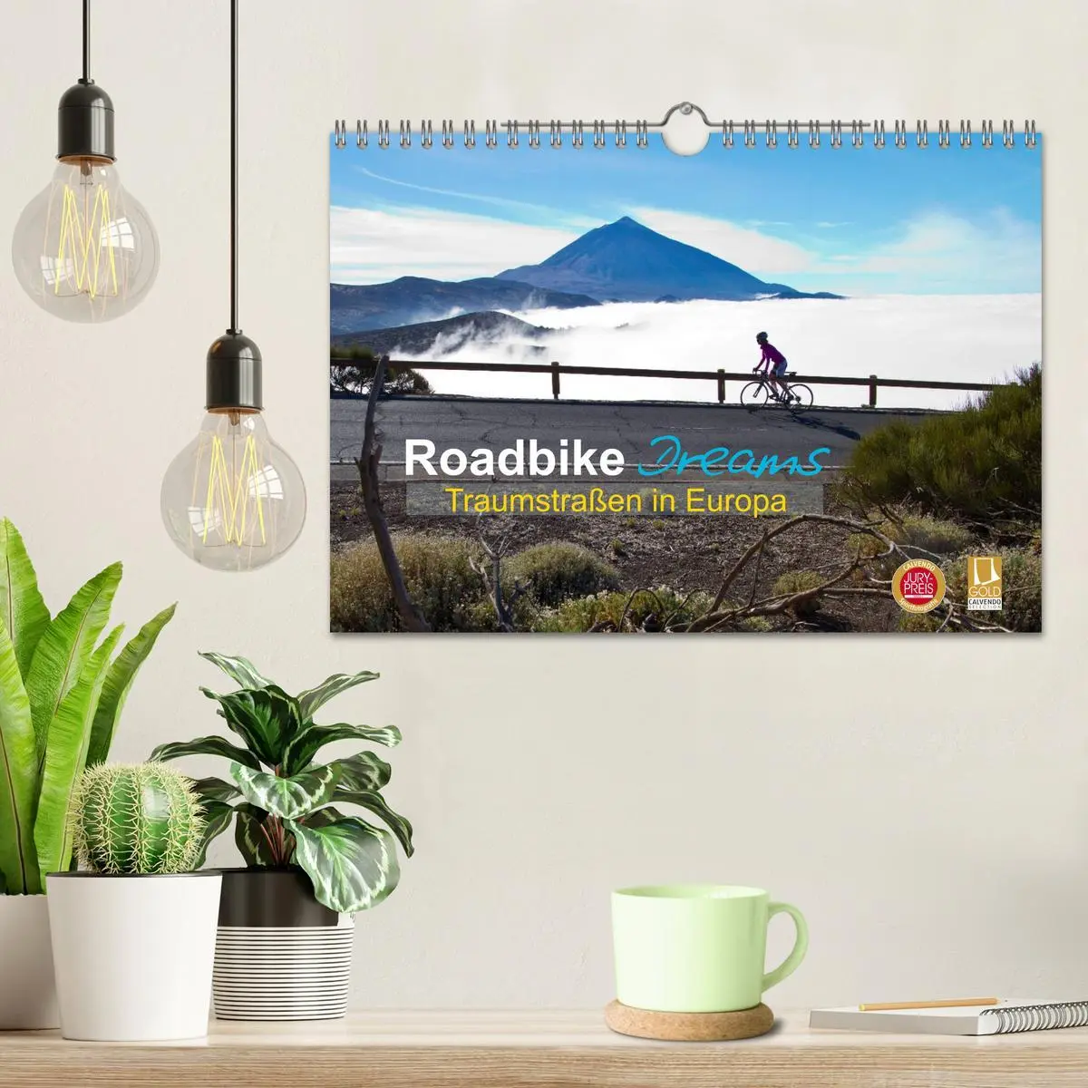 Bild: 9783516094060 | Roadbike Dreams. Traumstraßen in Europa (Wandkalender 2026 DIN A4...