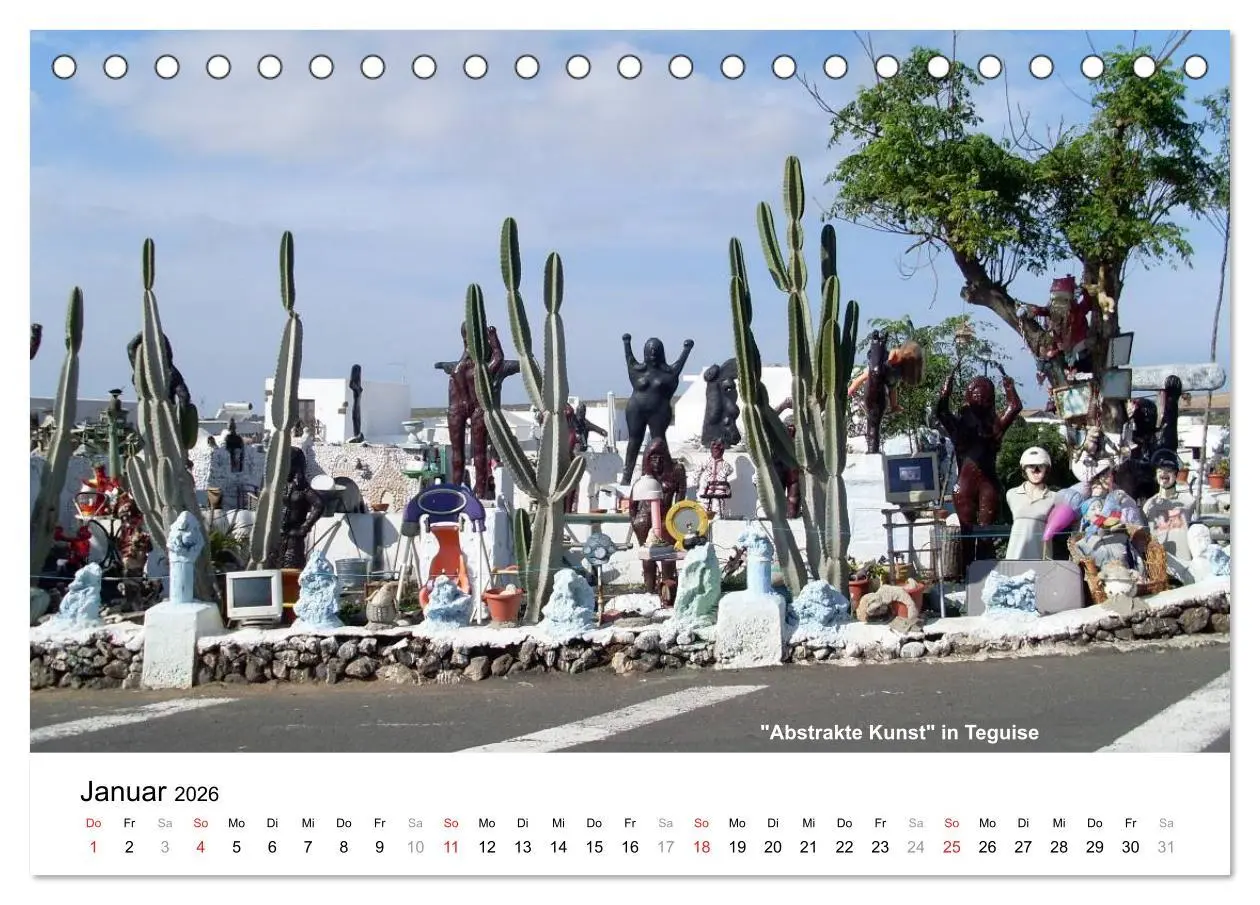 Bild: 9783516164060 | Die Canarischen Inseln - Lanzarote (Tischkalender 2026 DIN A5...