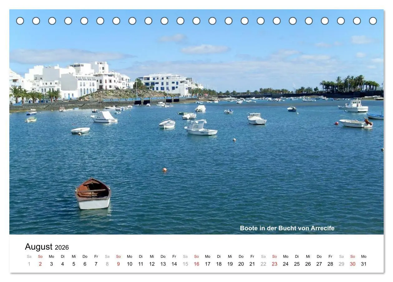 Bild: 9783516164060 | Die Canarischen Inseln - Lanzarote (Tischkalender 2026 DIN A5...