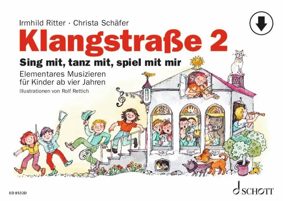 Cover: 9783795734060 | Klangstraße 2 - Kinderheft | Sing mit, tanz mit, spiel mit mir | 84 S.