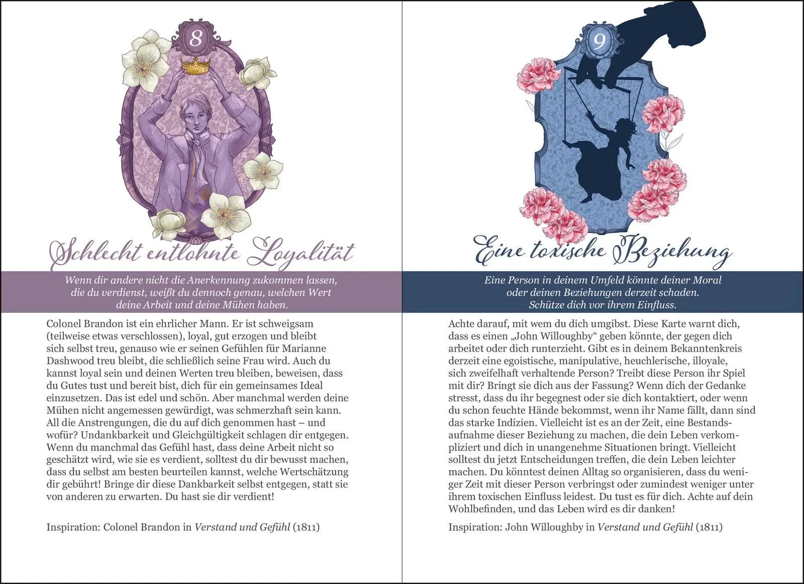Bild: 9783848504060 | Orakelkarten: Das Jane Austen Orakel | Lulumineuse | Taschenbuch
