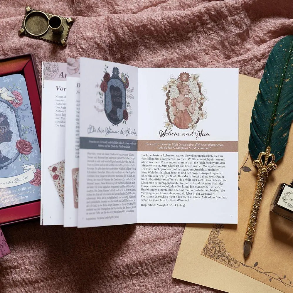 Bild: 9783848504060 | Orakelkarten: Das Jane Austen Orakel | Lulumineuse | Taschenbuch