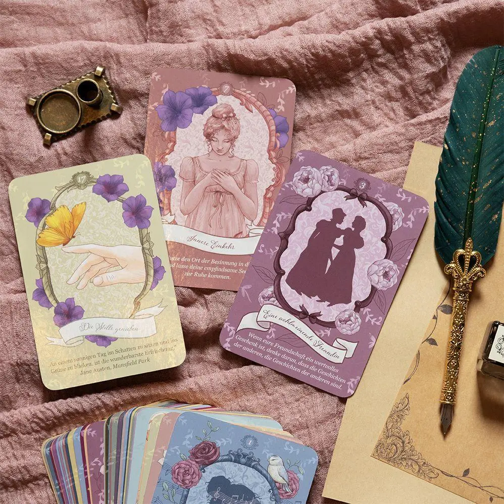 Bild: 9783848504060 | Orakelkarten: Das Jane Austen Orakel | Lulumineuse | Taschenbuch