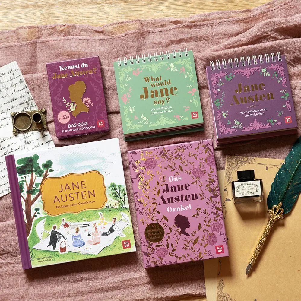Bild: 9783848504060 | Orakelkarten: Das Jane Austen Orakel | Lulumineuse | Taschenbuch