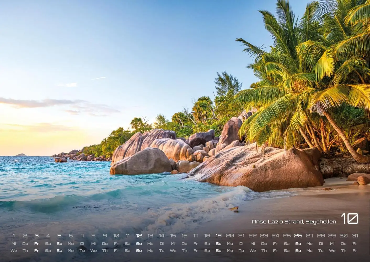 Bild: 9783986734060 | Inseln &amp; Strände - Plätze zum Entspannen - 2025 - Kalender DIN A2