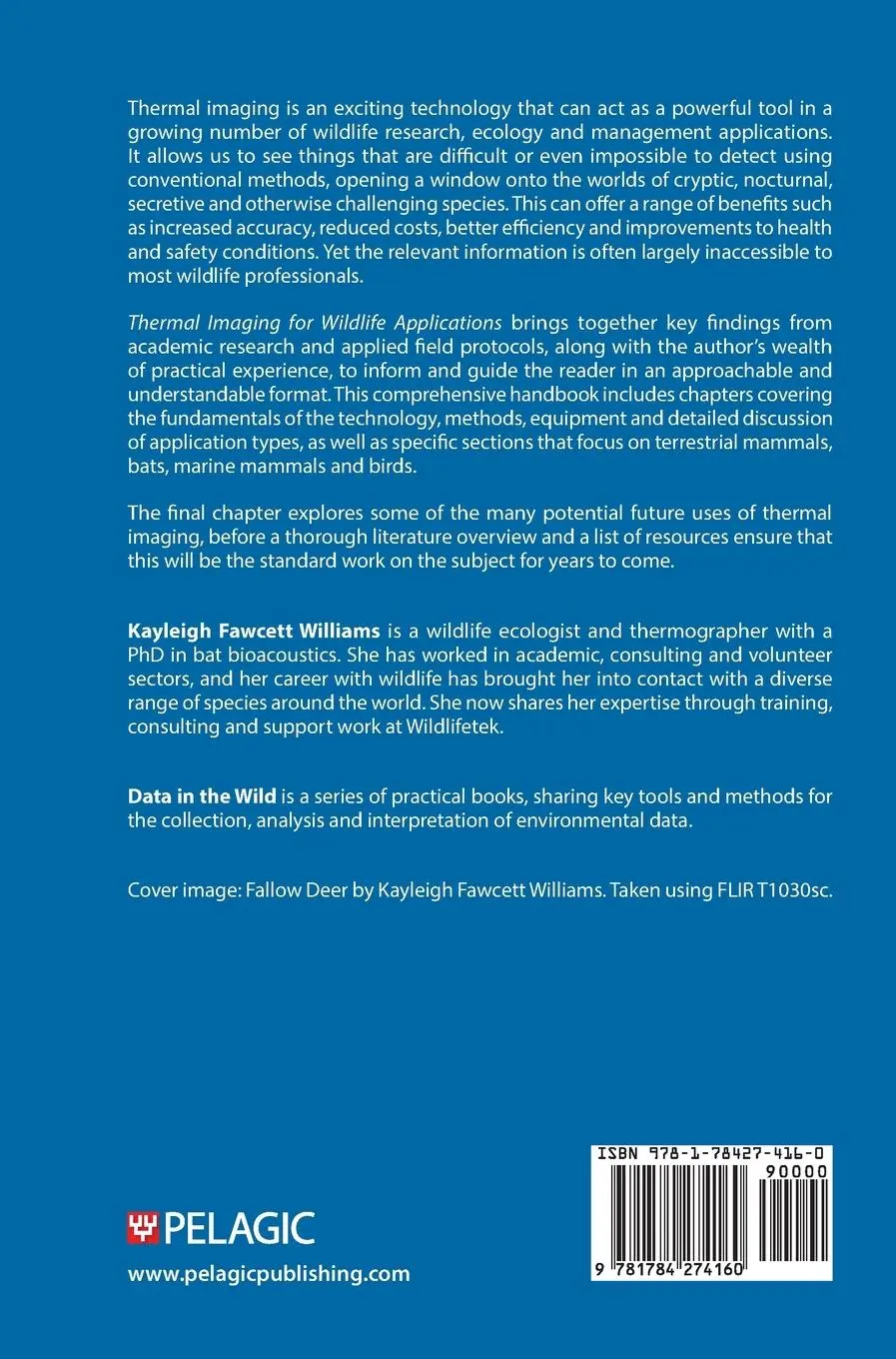 Rückseite: 9781784274160 | Thermal Imaging for Wildlife Applications | Kayleigh Fawcett Williams