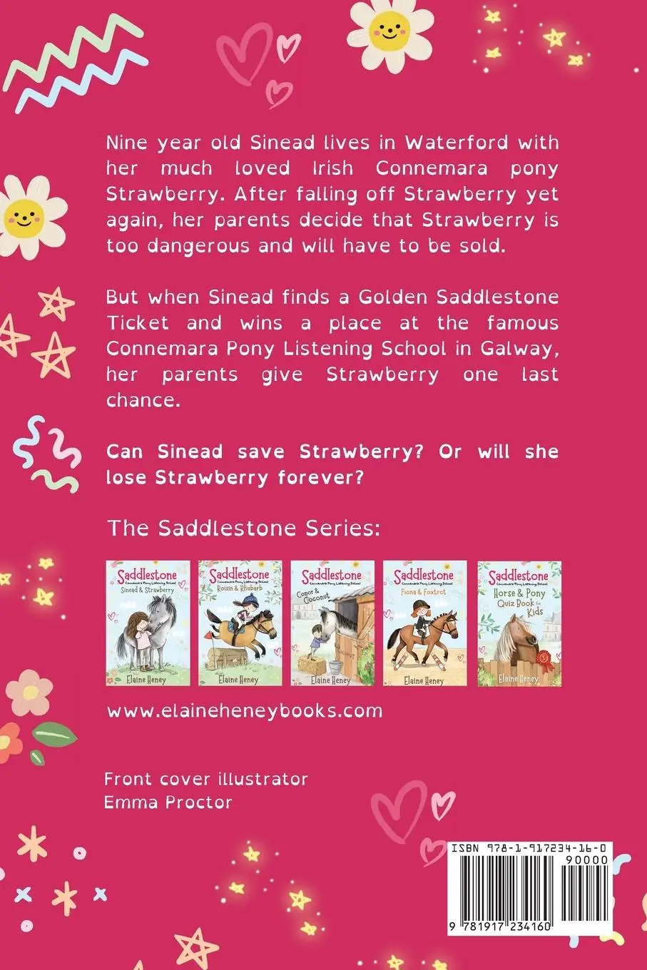 Rückseite: 9781917234160 | Saddlestone Connemara Pony Listening School Sinead and Strawberry -...