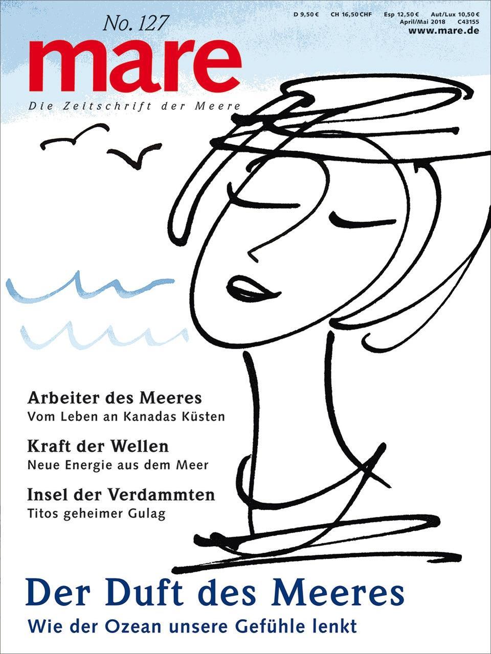 Cover: 9783866484160 | mare 127 - Der Duft des Meeres | Nikolaus Gelpke | Taschenbuch | 2018