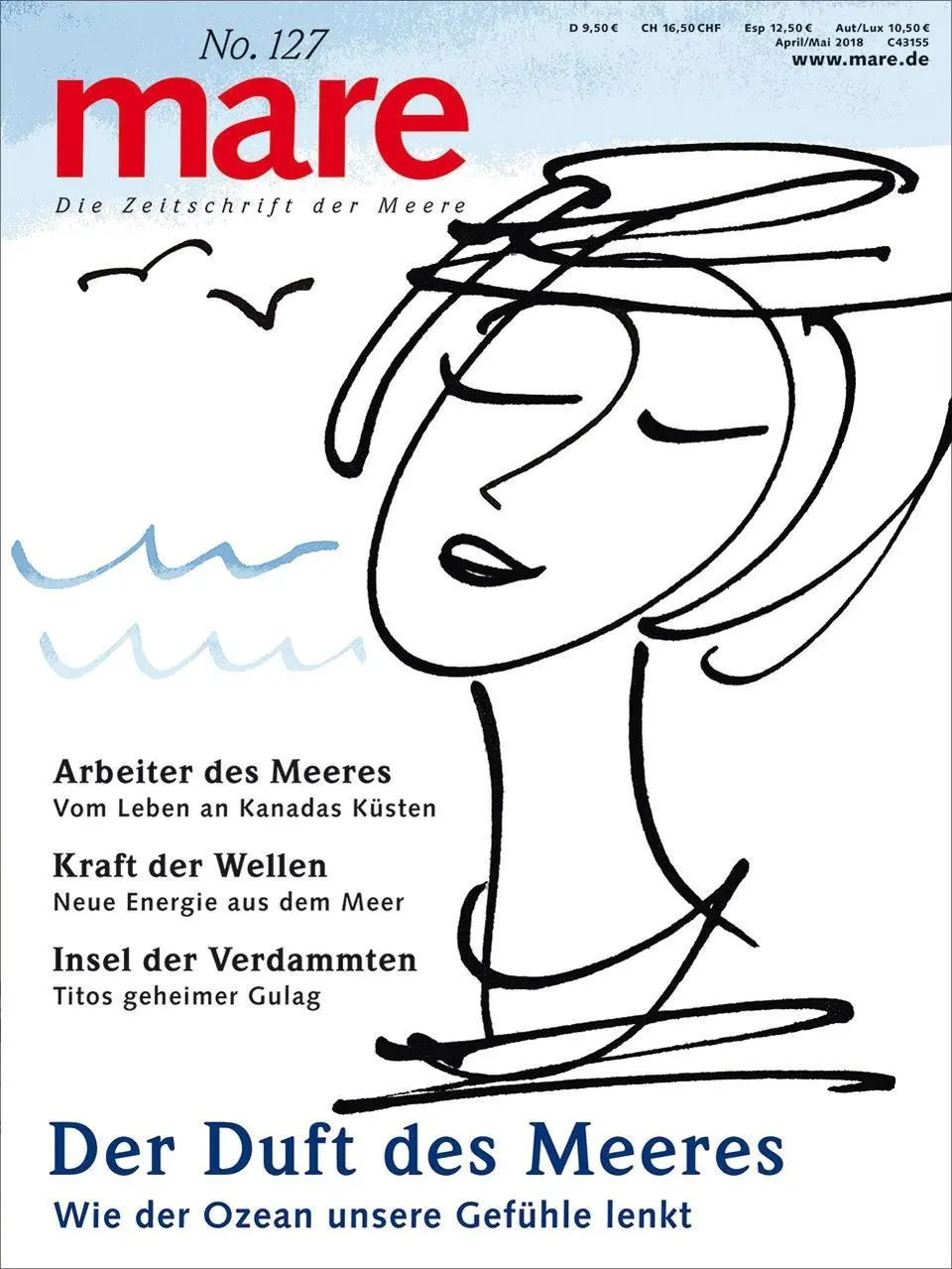 Cover: 9783866484160 | mare 127 - Der Duft des Meeres | Nikolaus Gelpke | Taschenbuch | 2018