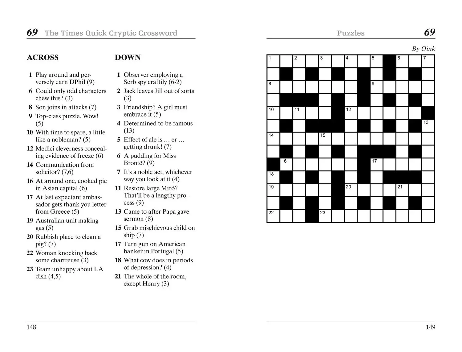 Bild: 9780008404260 | The Times Quick Cryptic Crossword Book 6 | Games (u. a.) | Taschenbuch