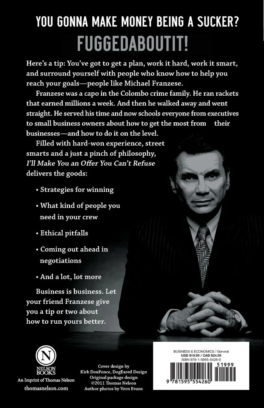 Rückseite: 9781595554260 | I'll Make You an Offer You Can't Refuse | Michael Franzese | Buch