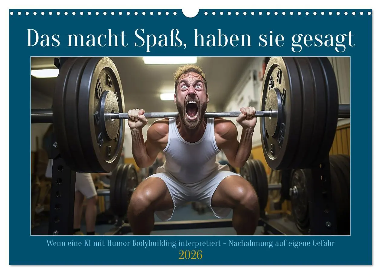 Cover: 9783457504260 | Das macht Spaß, haben sie gesagt (Wandkalender 2026 DIN A3 quer),...