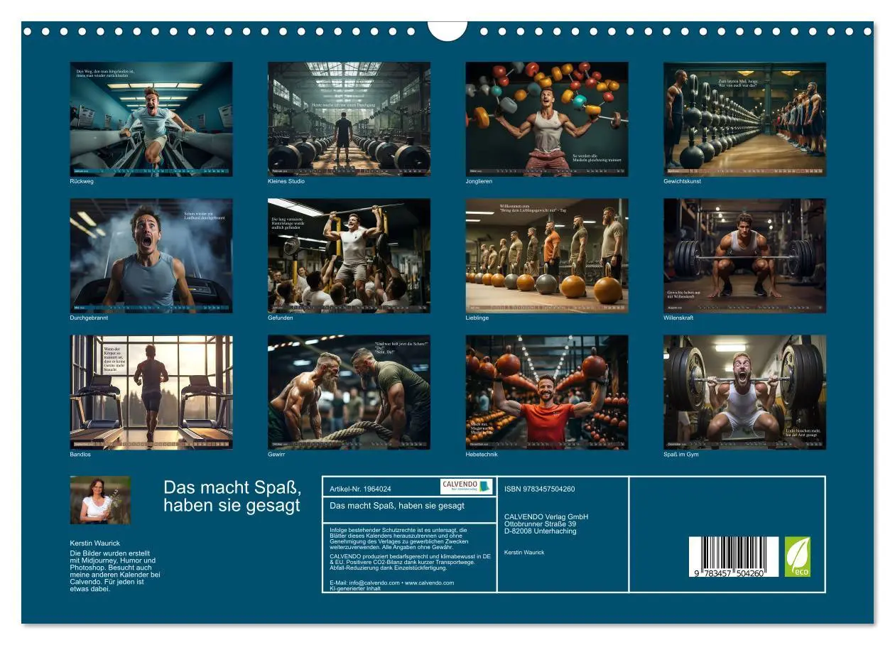 Bild: 9783457504260 | Das macht Spaß, haben sie gesagt (Wandkalender 2026 DIN A3 quer),...