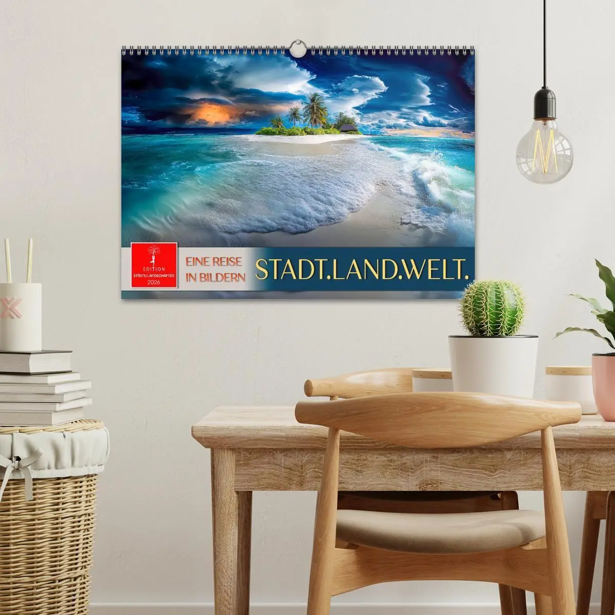 Bild: 9783516214260 | Stadt.Land.Welt. - eine Reise in Bildern (Wandkalender 2026 DIN A3...