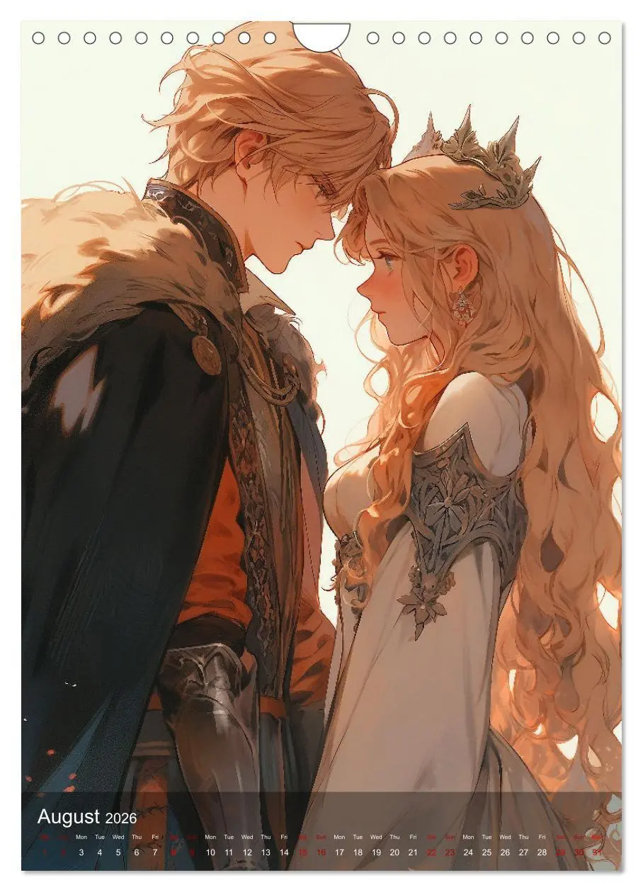 Bild: 9783516524260 | Her Love, His Life and Anime (Wall Calendar 2026 DIN A4 portrait),...