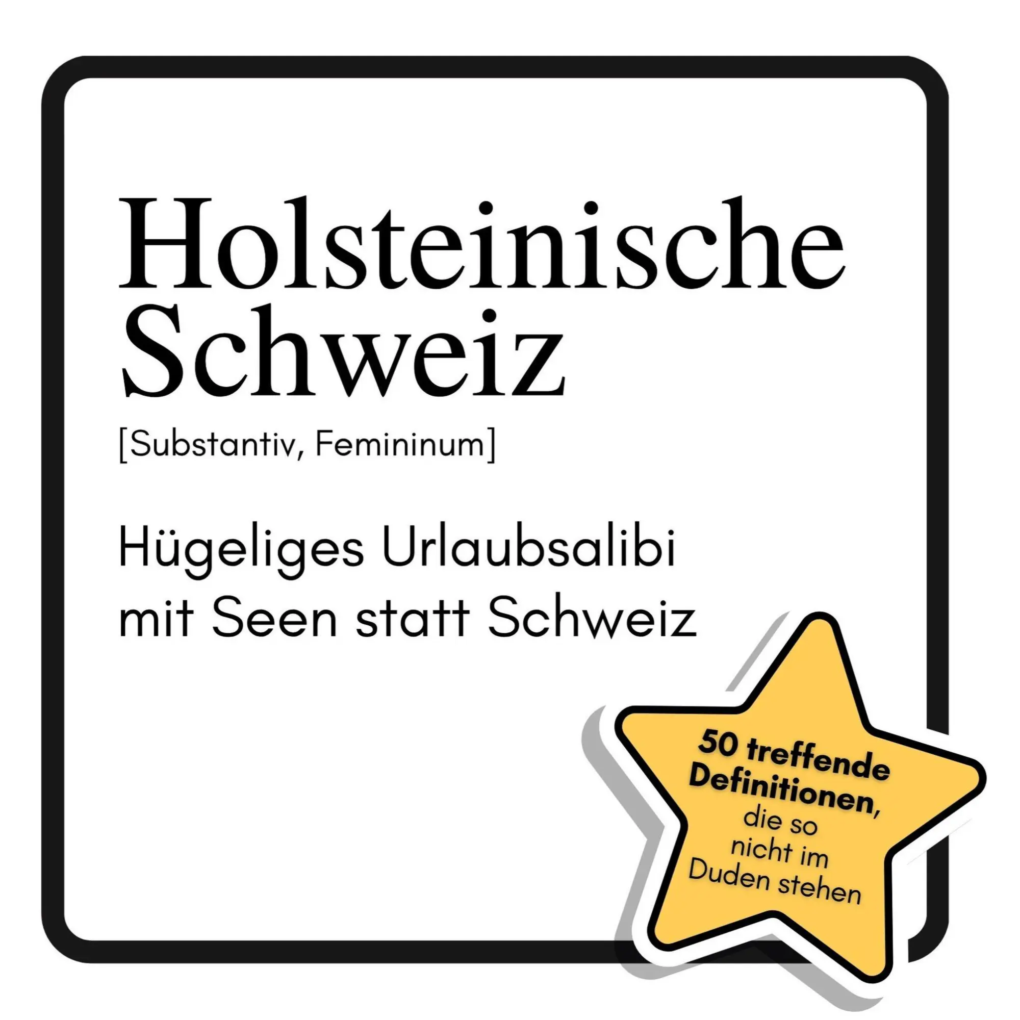 Cover: 9783695344260 | Holsteinische Schweiz | Hügeliges Urlaubsalibi mit Seen statt Schweiz