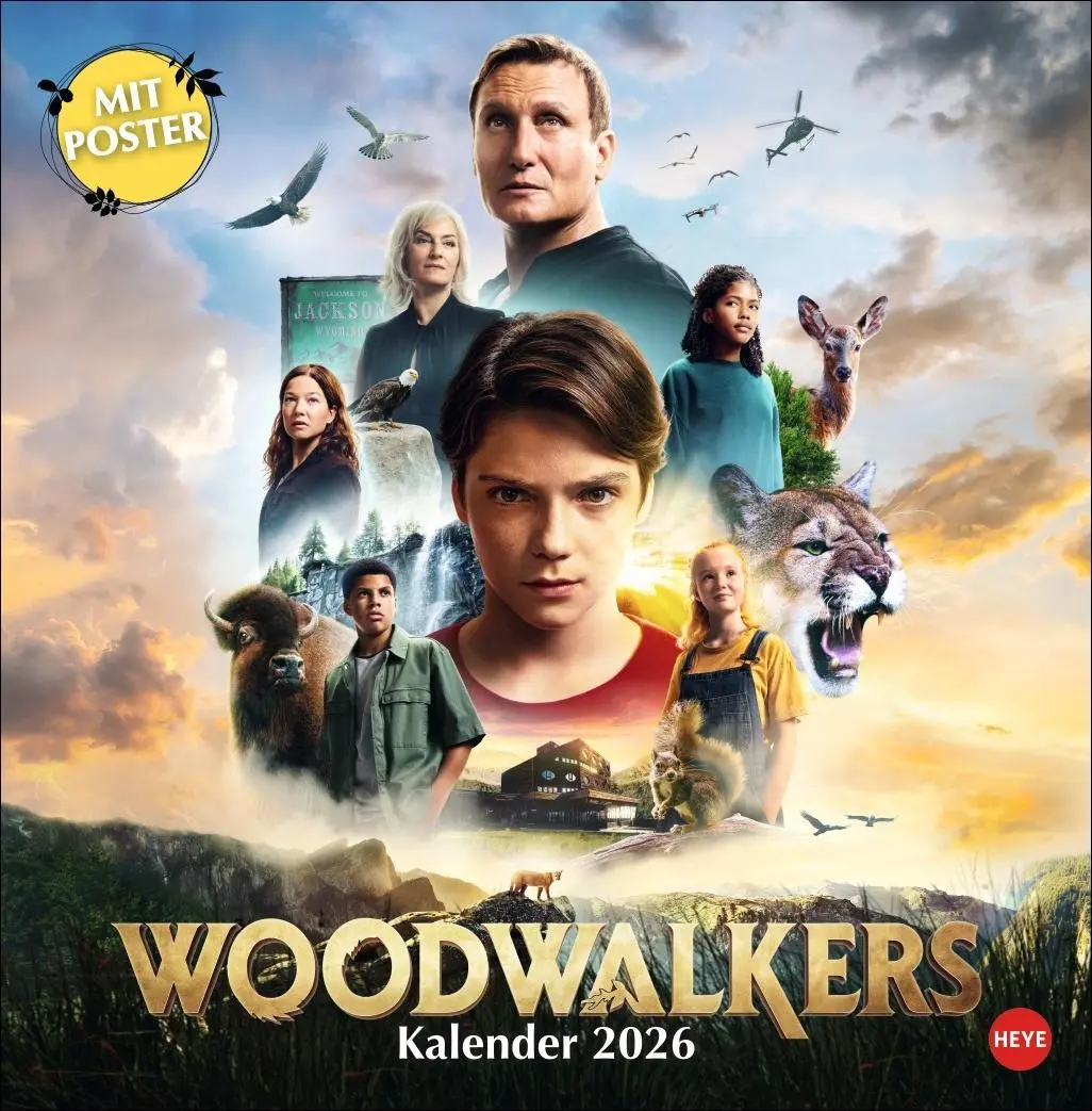 Cover: 9783756414260 | Woodwalkers Broschurkalender 2026 | Kalender | 28 S. | Deutsch | 2026