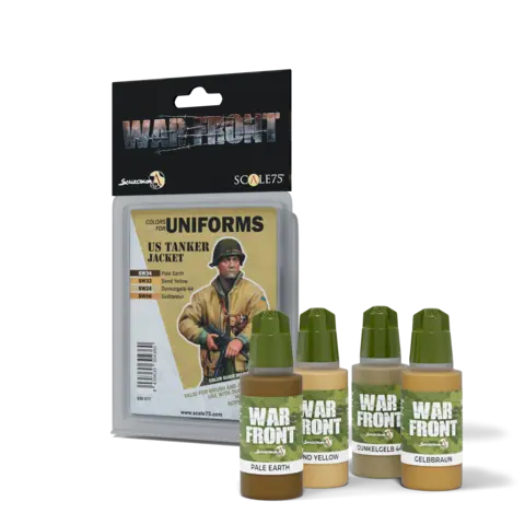Cover: 8435635304360 | Paint Set Warfront US TANKER JACKET | englisch | SCALE75 PAINTS
