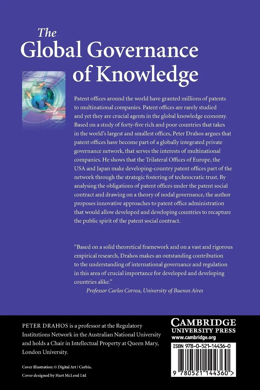 Rückseite: 9780521144360 | The Global Governance of Knowledge | Peter Drahos | Taschenbuch | 2010