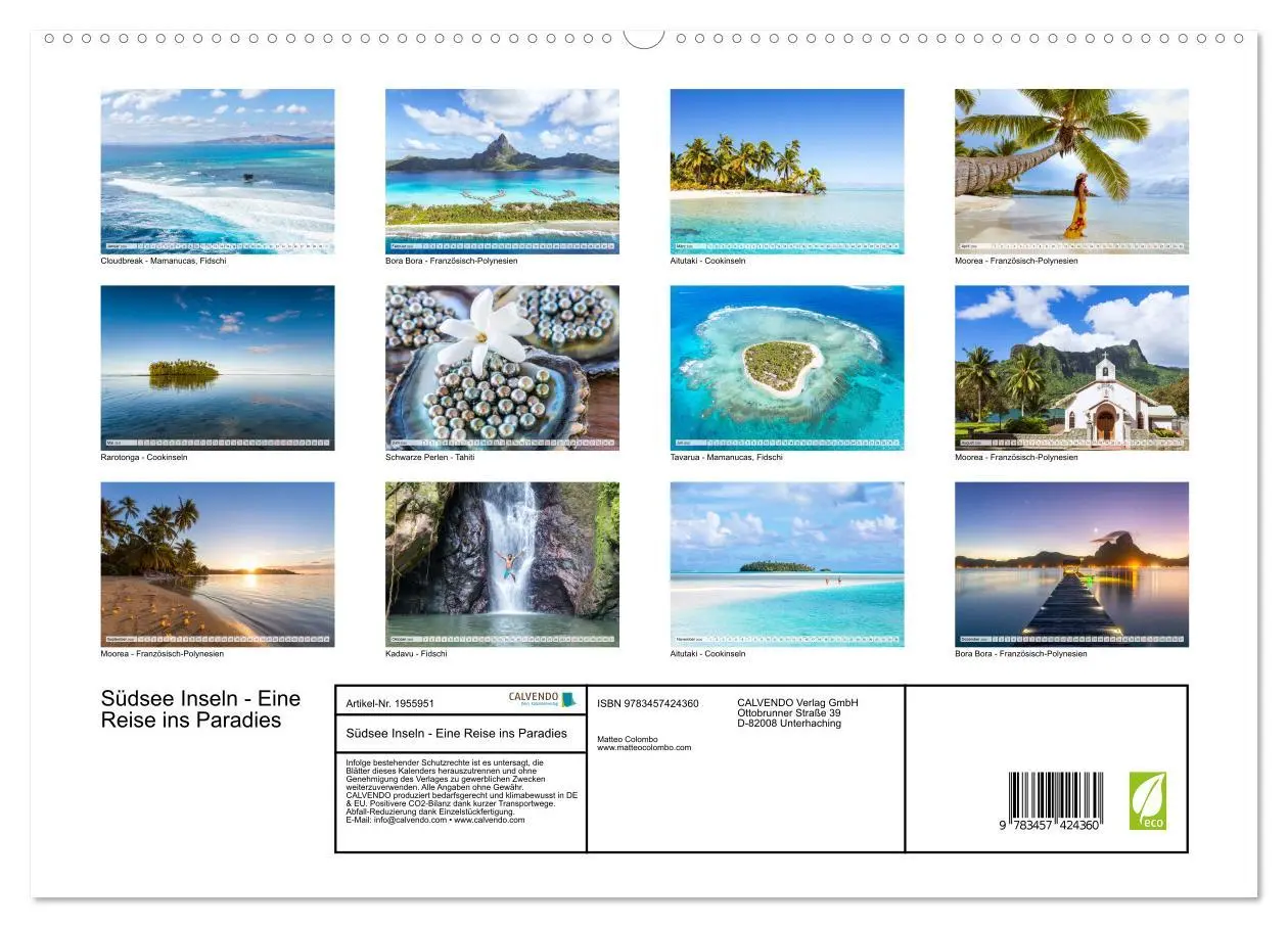 Bild: 9783457424360 | Südsee Inseln - Eine Reise ins Paradies (hochwertiger Premium...
