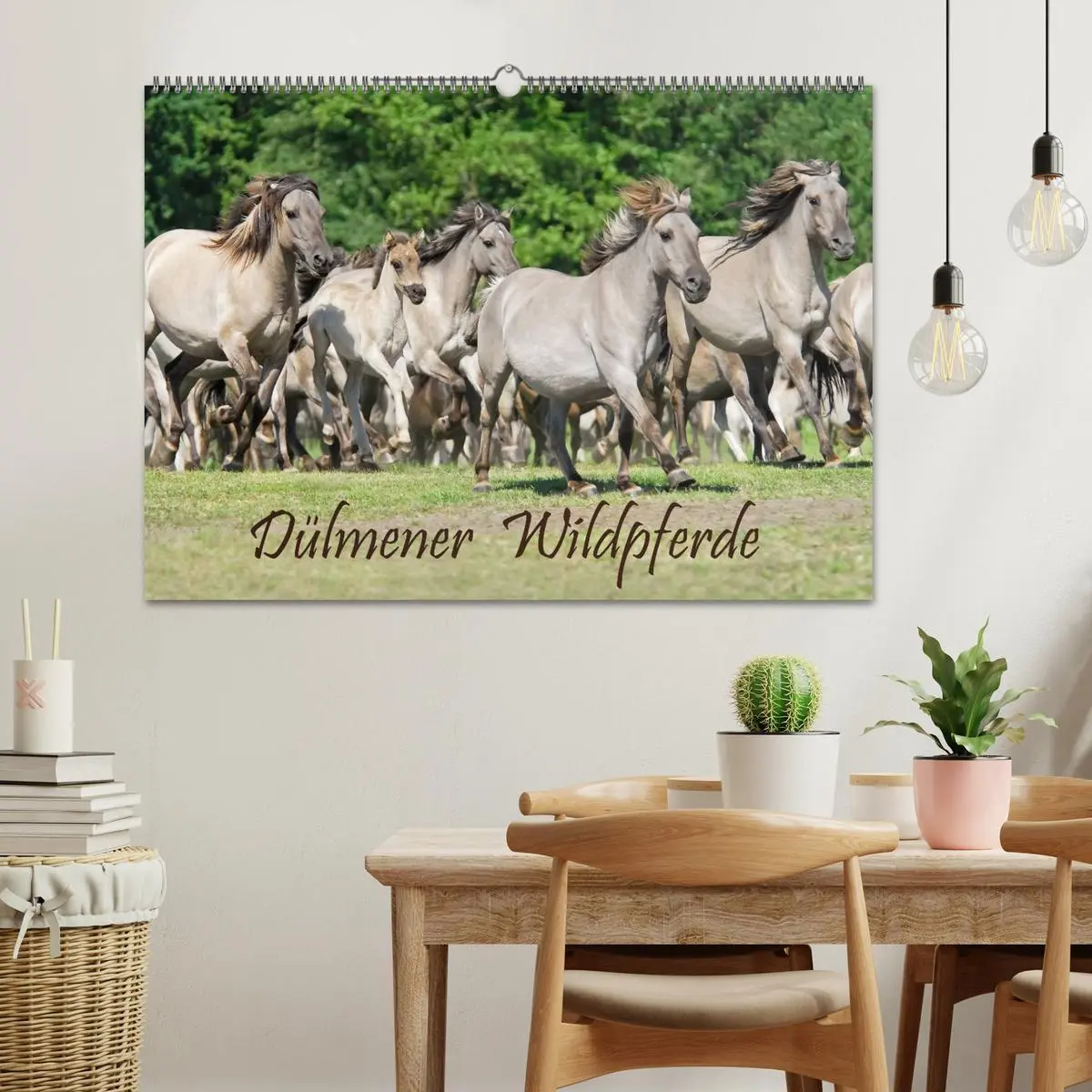 Bild: 9783516204360 | Dülmener Wildpferde (Wandkalender 2026 DIN A2 quer), CALVENDO...