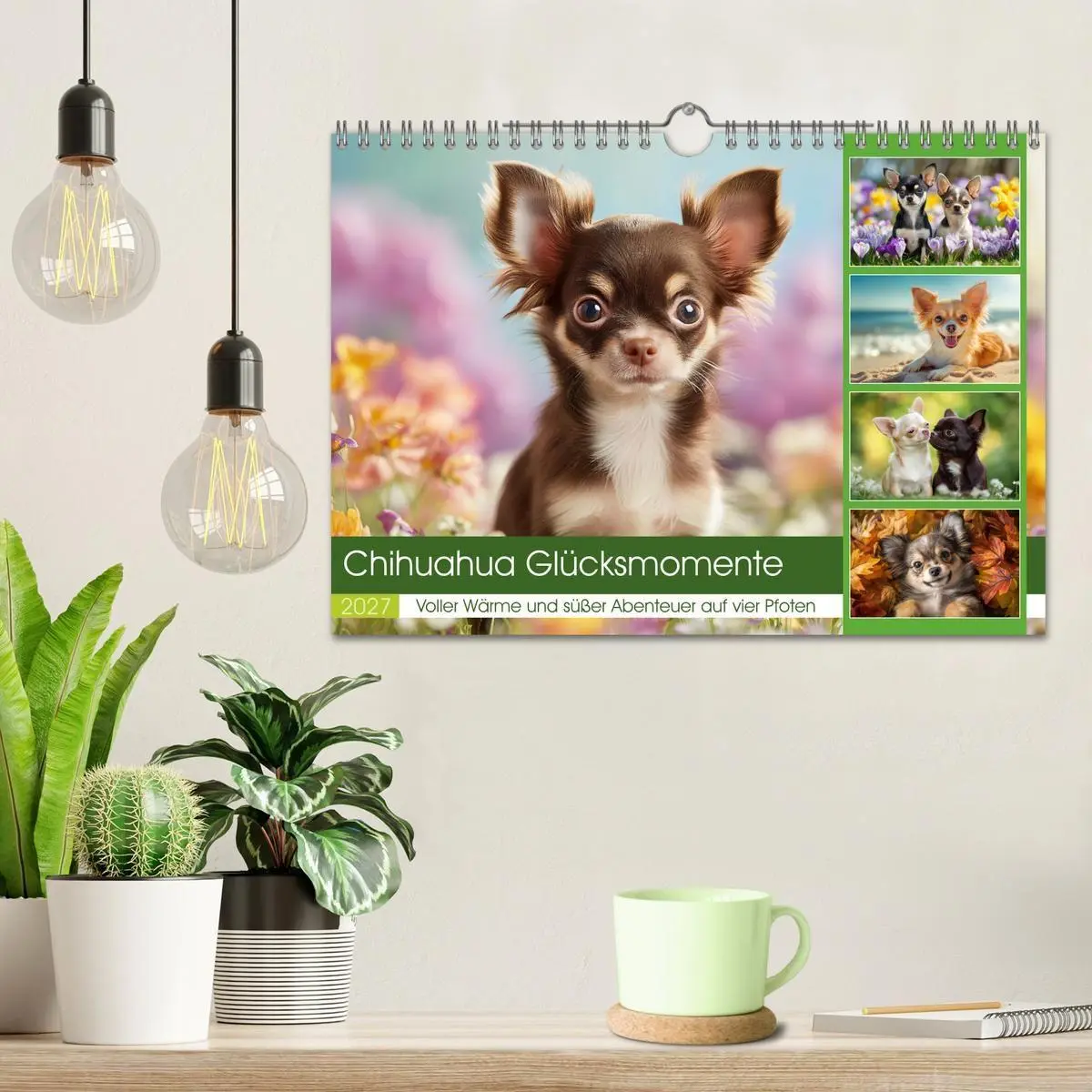 Bild: 9783516824360 | Chihuahua Glücksmomente (Wandkalender 2027 DIN A4 quer), CALVENDO...