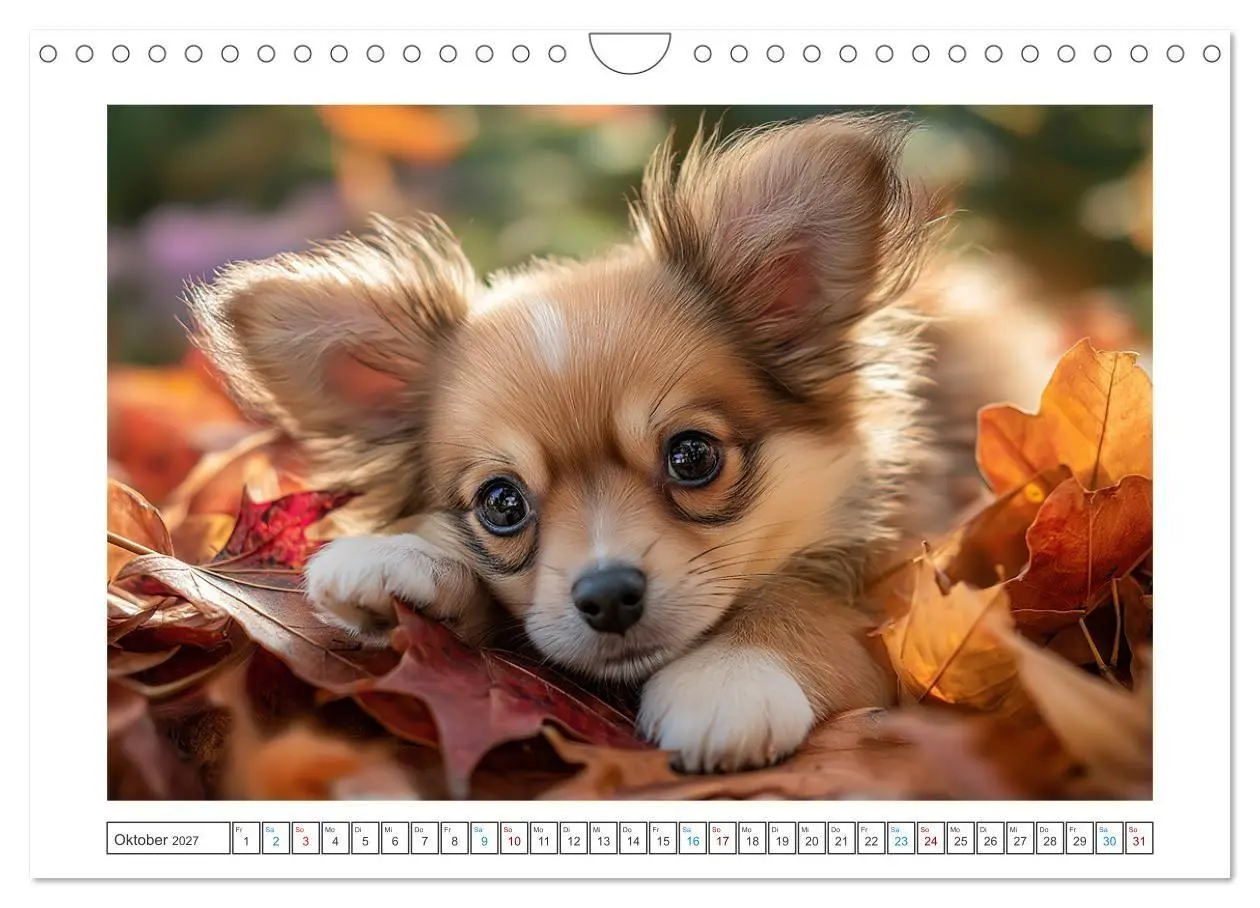 Bild: 9783516824360 | Chihuahua Glücksmomente (Wandkalender 2027 DIN A4 quer), CALVENDO...