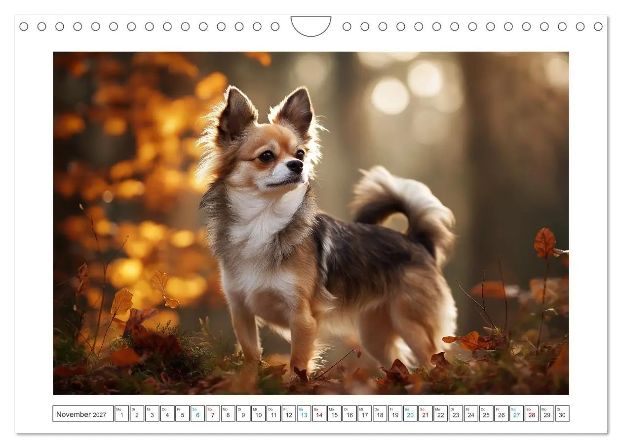 Bild: 9783516824360 | Chihuahua Glücksmomente (Wandkalender 2027 DIN A4 quer), CALVENDO...