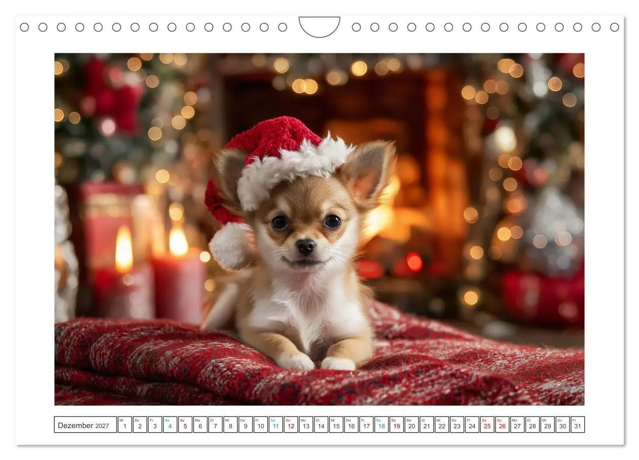 Bild: 9783516824360 | Chihuahua Glücksmomente (Wandkalender 2027 DIN A4 quer), CALVENDO...