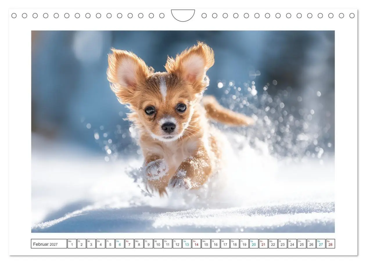 Bild: 9783516824360 | Chihuahua Glücksmomente (Wandkalender 2027 DIN A4 quer), CALVENDO...