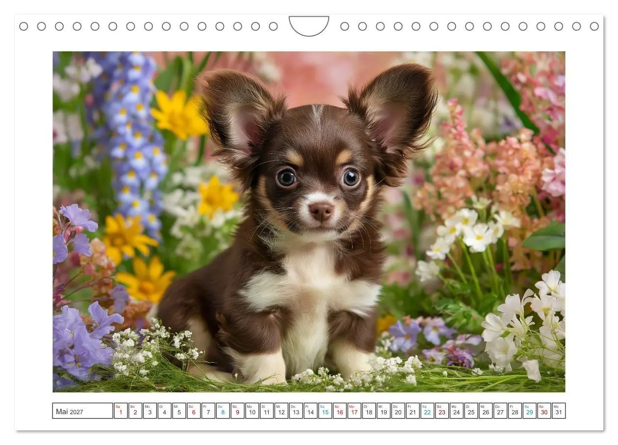 Bild: 9783516824360 | Chihuahua Glücksmomente (Wandkalender 2027 DIN A4 quer), CALVENDO...