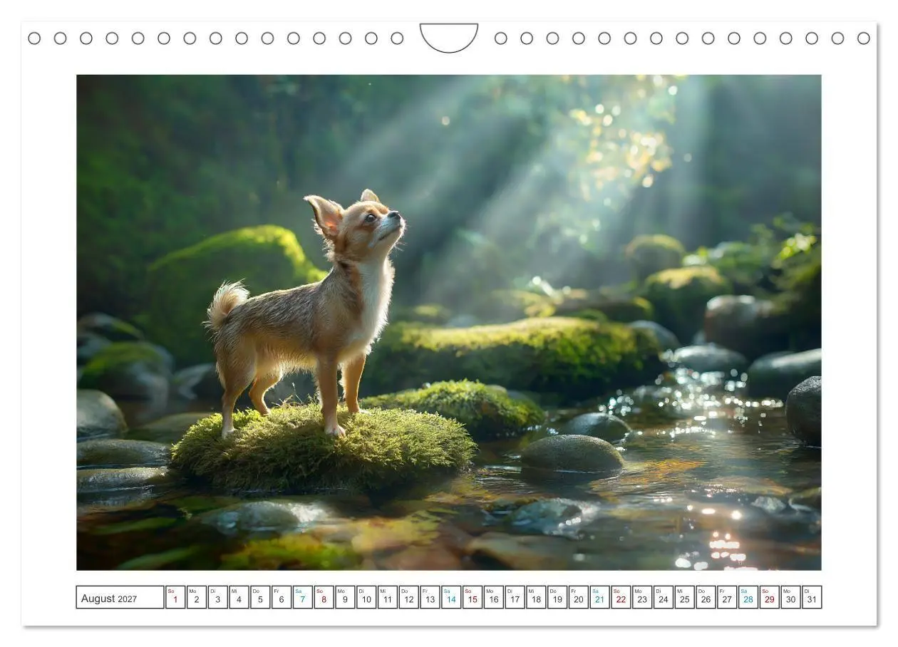 Bild: 9783516824360 | Chihuahua Glücksmomente (Wandkalender 2027 DIN A4 quer), CALVENDO...