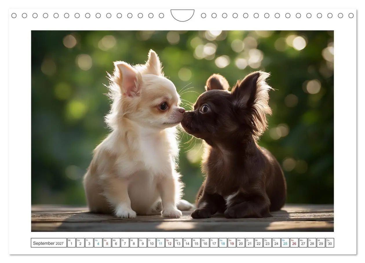 Bild: 9783516824360 | Chihuahua Glücksmomente (Wandkalender 2027 DIN A4 quer), CALVENDO...