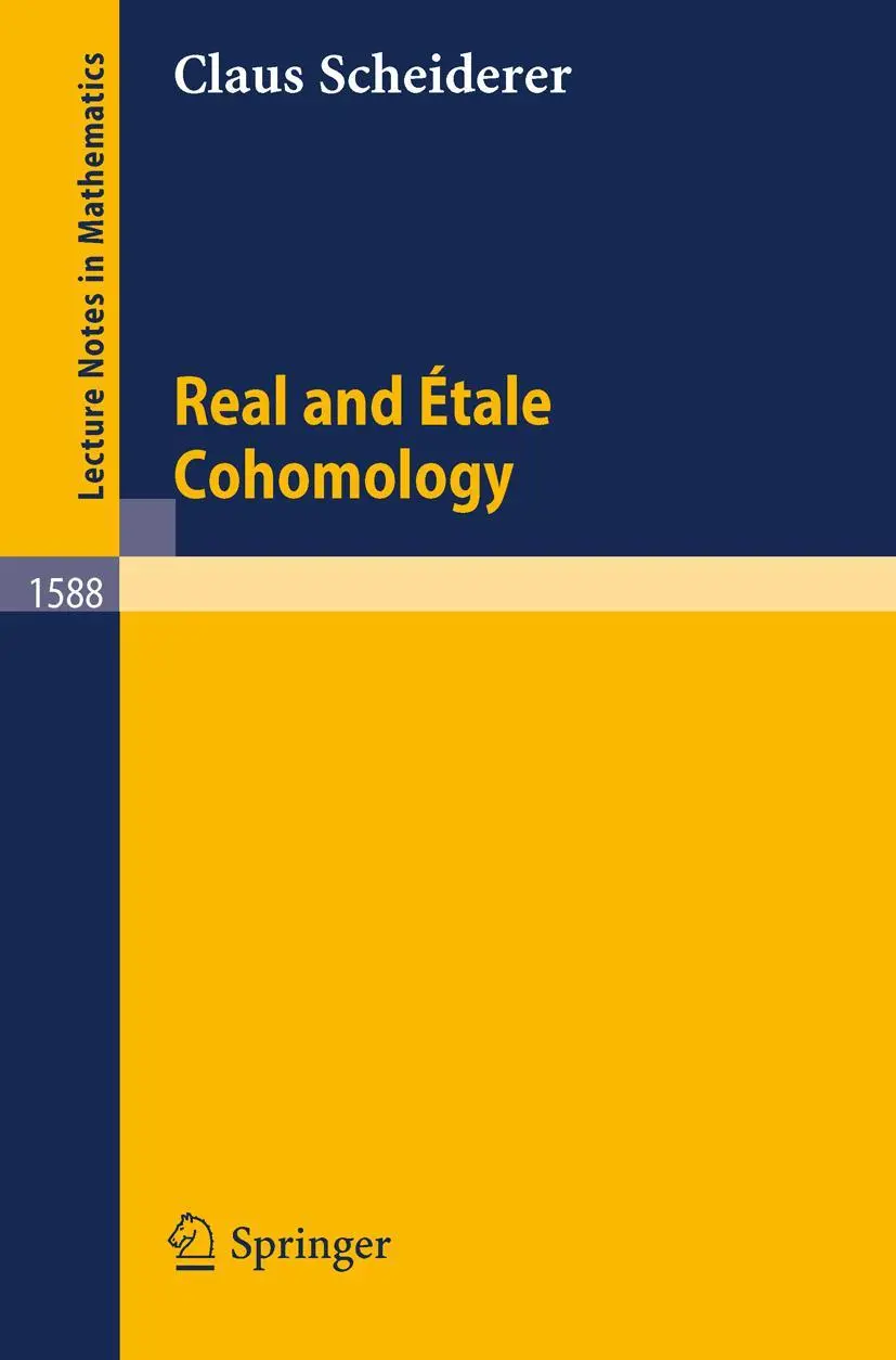 Cover: 9783540584360 | Real and Etale Cohomology | Claus Scheiderer | Taschenbuch | Englisch