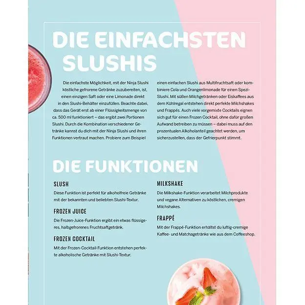 Bild: 9783735854360 | Die 150 besten Rezepte für die Ninja Slushi | Frechverlag | Buch