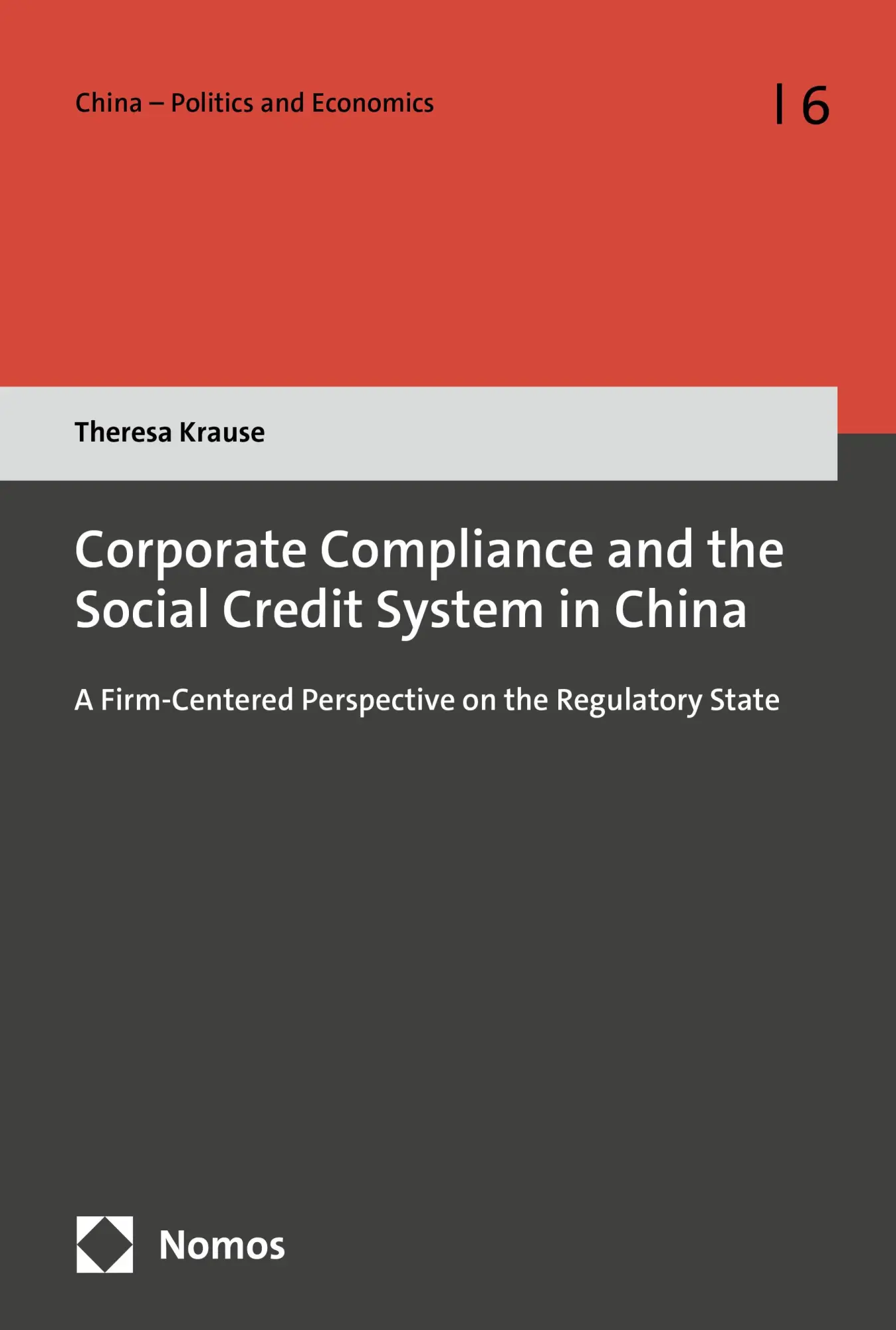 Cover: 9783756024360 | Corporate Compliance and the Social Credit System in China | Krause