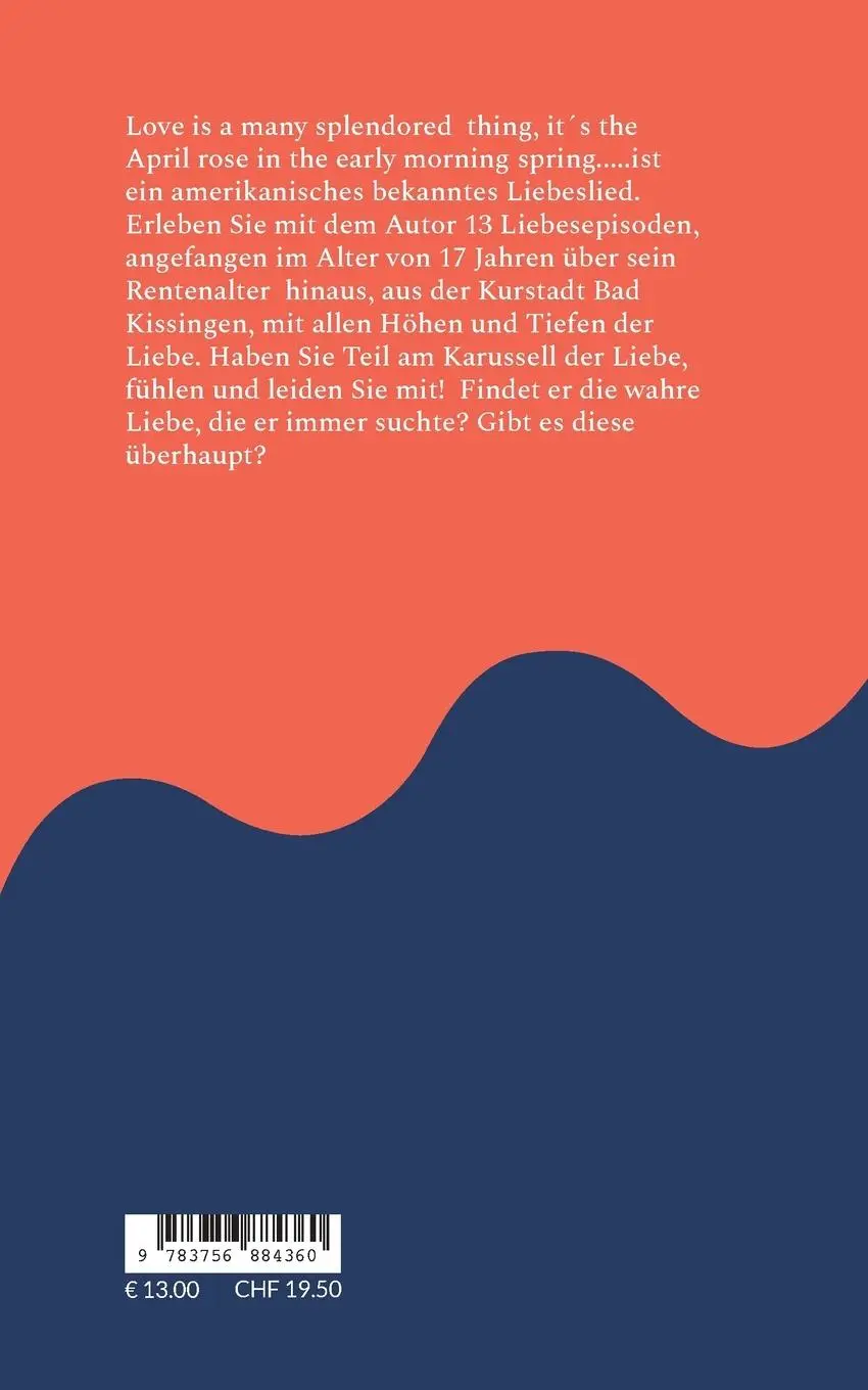 Rückseite: 9783756884360 | Liebesgeschichten aus Bad Kissingen | 13 Erzählungen | Leiselheim