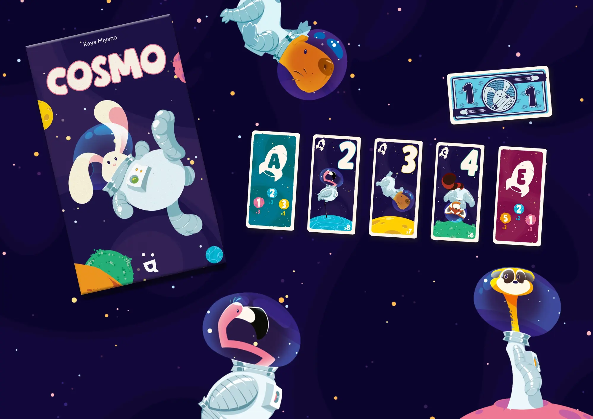 Bild: 7640139534460 | Cosmo | Kaya Miyano | Spiel | Taschenspiele | Deutsch | 2026