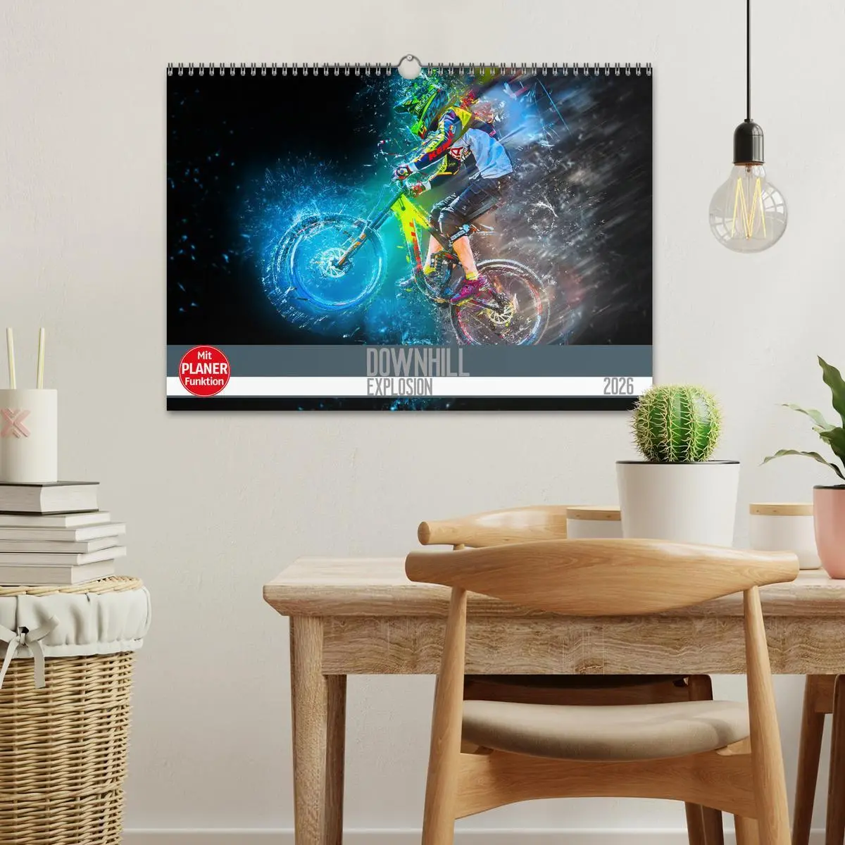 Bild: 9783457894460 | Downhill Explosion (Wandkalender 2026 DIN A3 quer), CALVENDO...