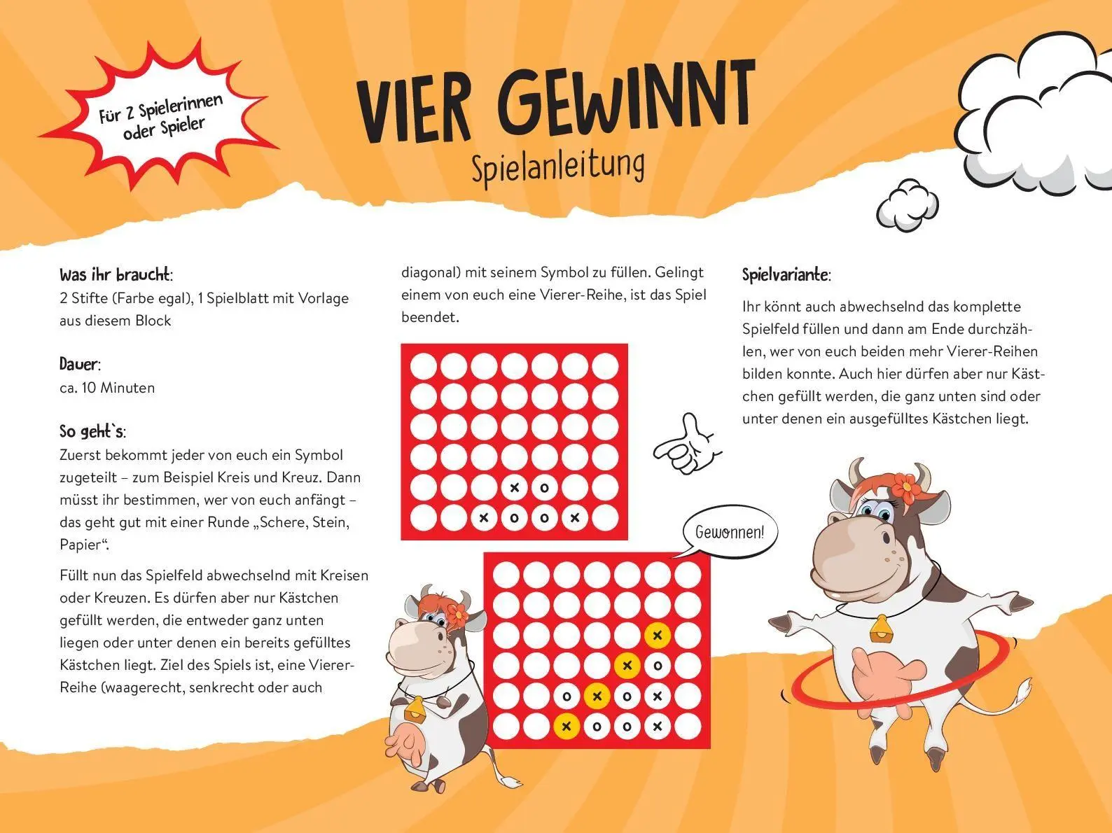 Bild: 9783625194460 | Der große Spieleblock - Spiele für die ganze Familie | Taschenbuch