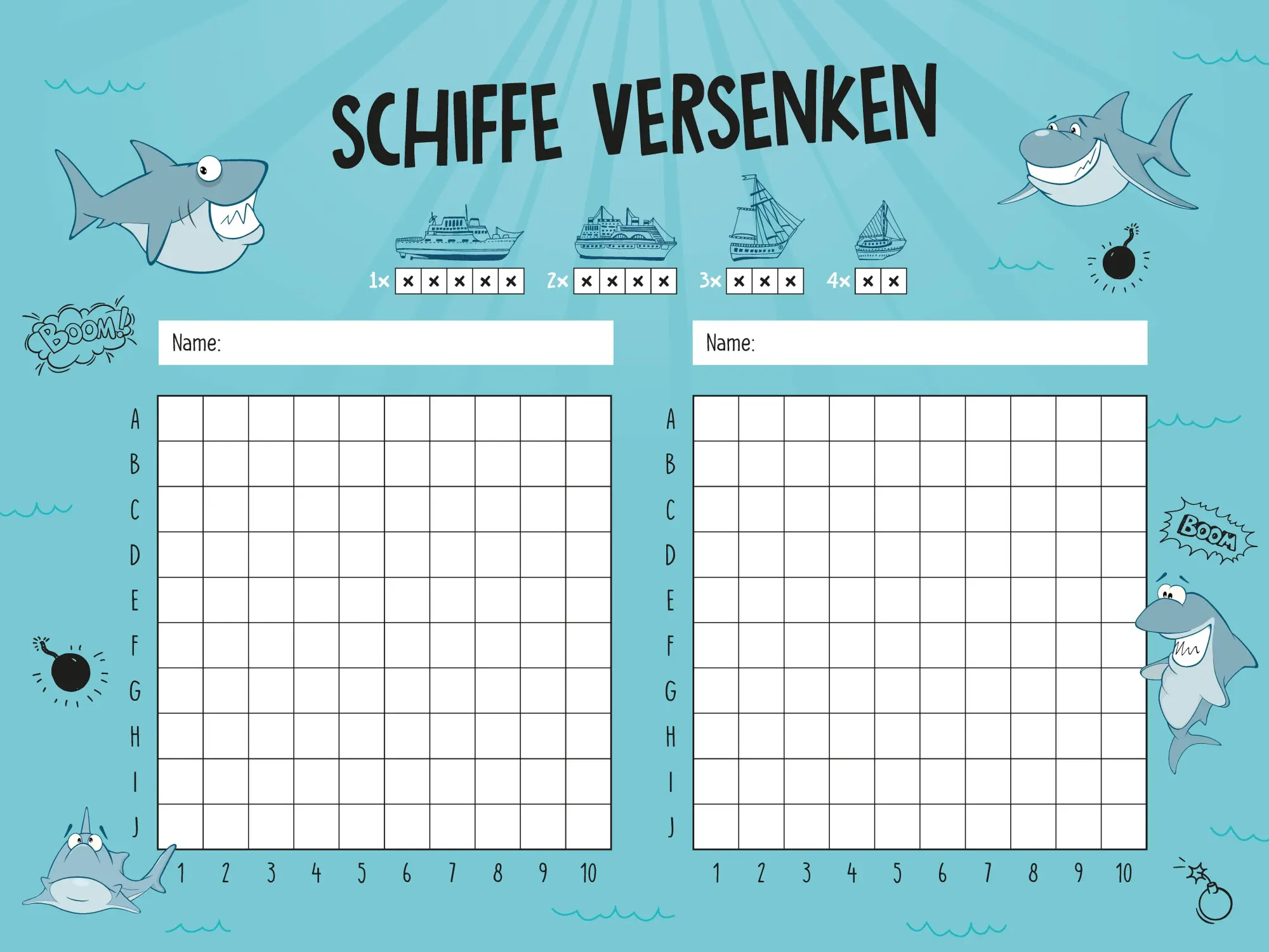 Bild: 9783625194460 | Der große Spieleblock - Spiele für die ganze Familie | Taschenbuch