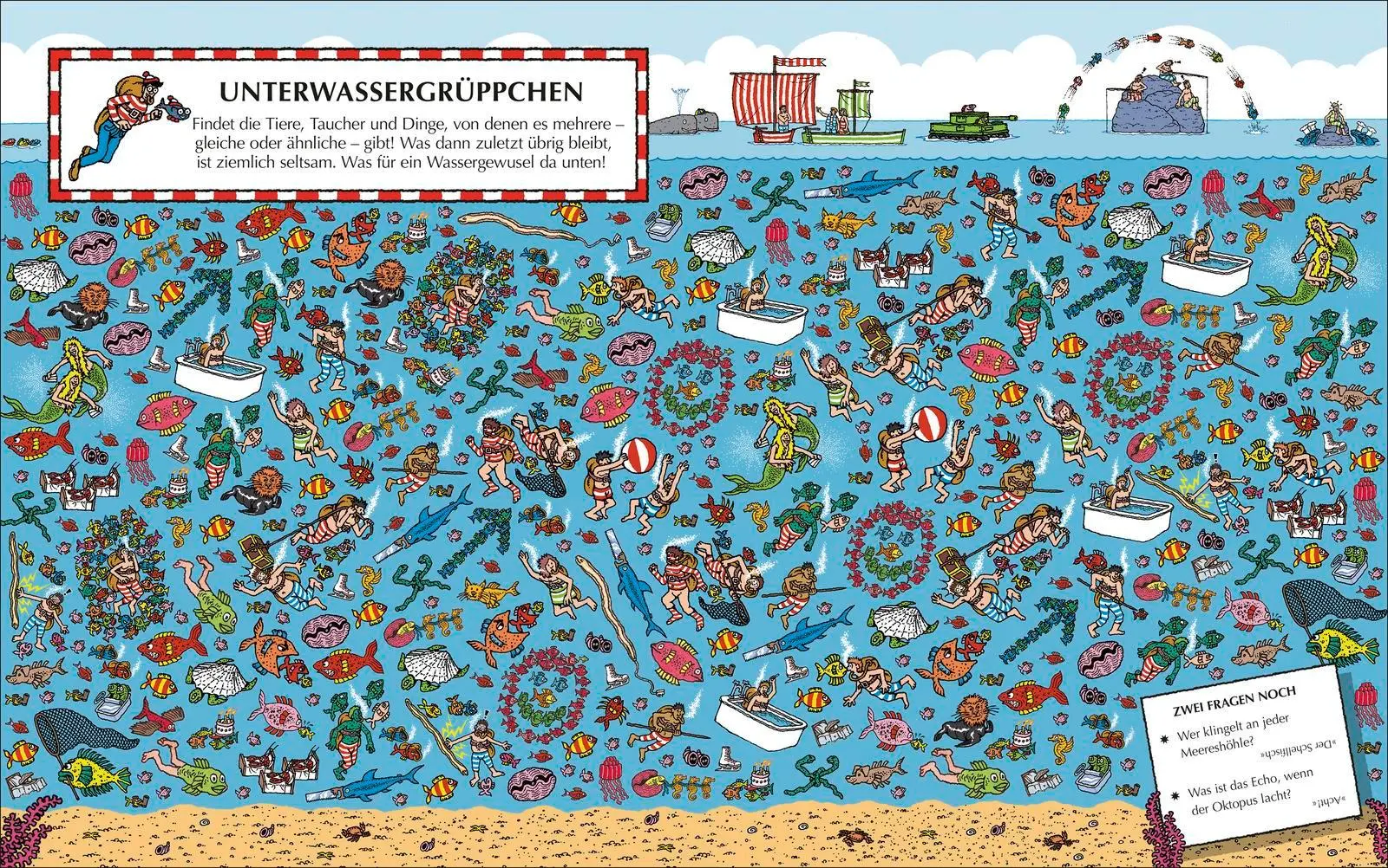 Bild: 9783737374460 | Wo ist Walter? Ab ins Wasser | Martin Handford | Taschenbuch | 24 S.