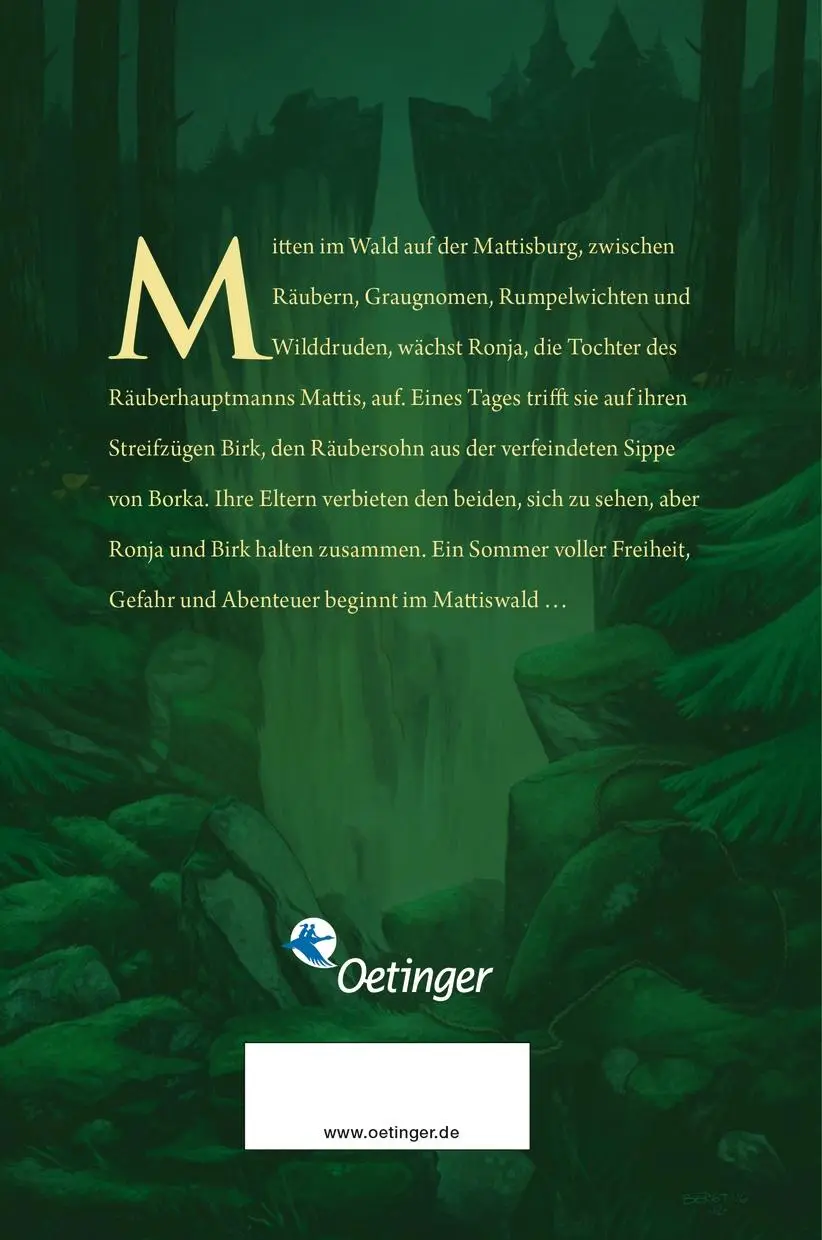 Rückseite: 9783751204460 | Ronja Räubertochter | Astrid Lindgren | Buch | Ronja Räubertochter