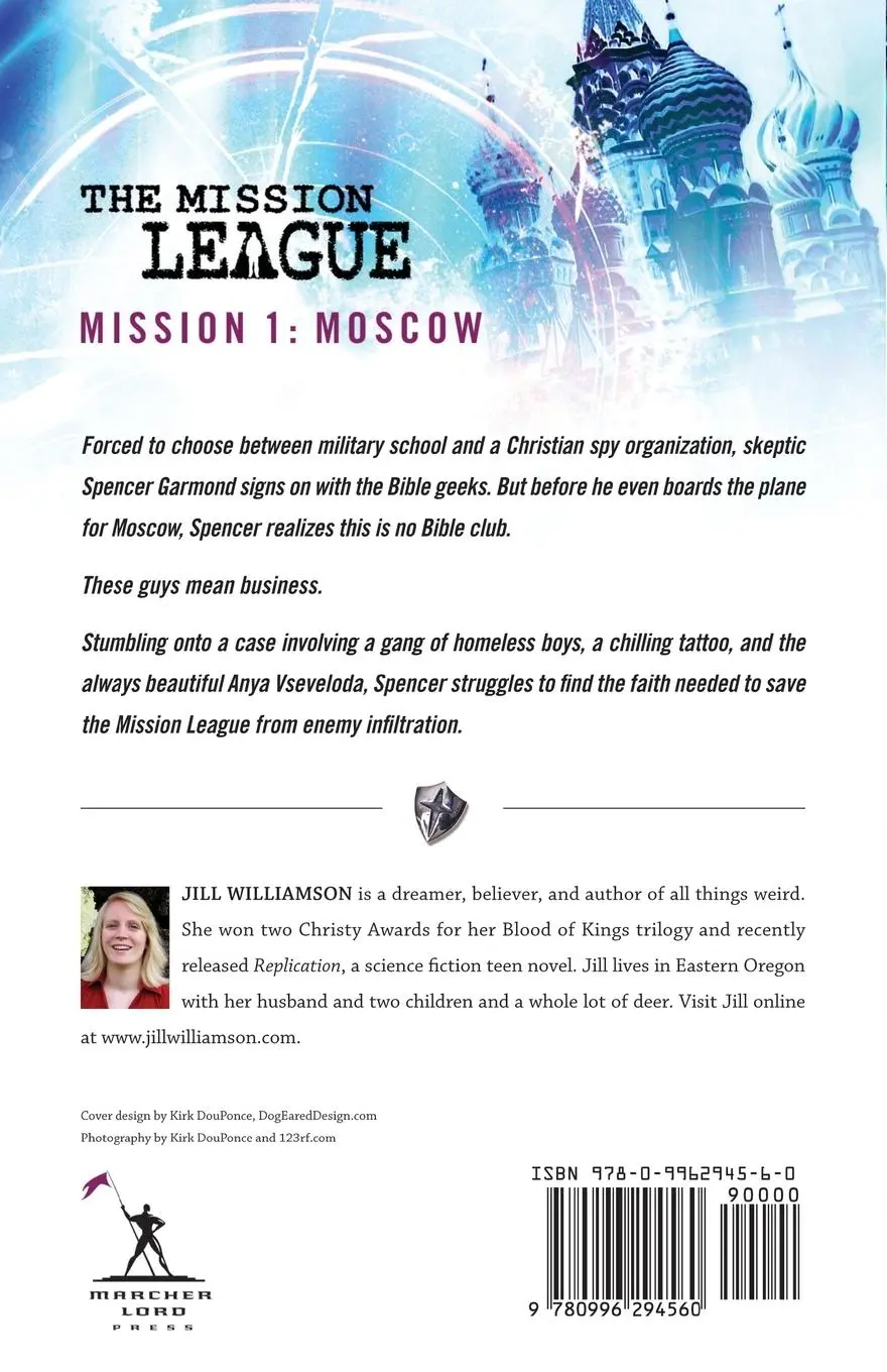 Rückseite: 9780996294560 | The New Recruit | Mission 1: Moscow | Jill Williamson | Taschenbuch
