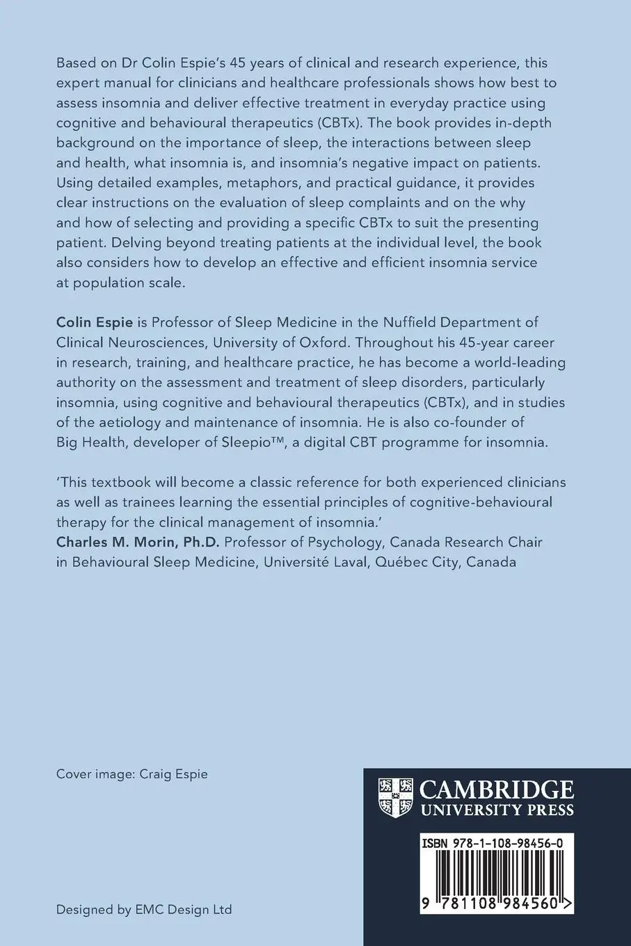 Rückseite: 9781108984560 | The Clinician's Guide to Cognitive and Behavioural Therapeutics...