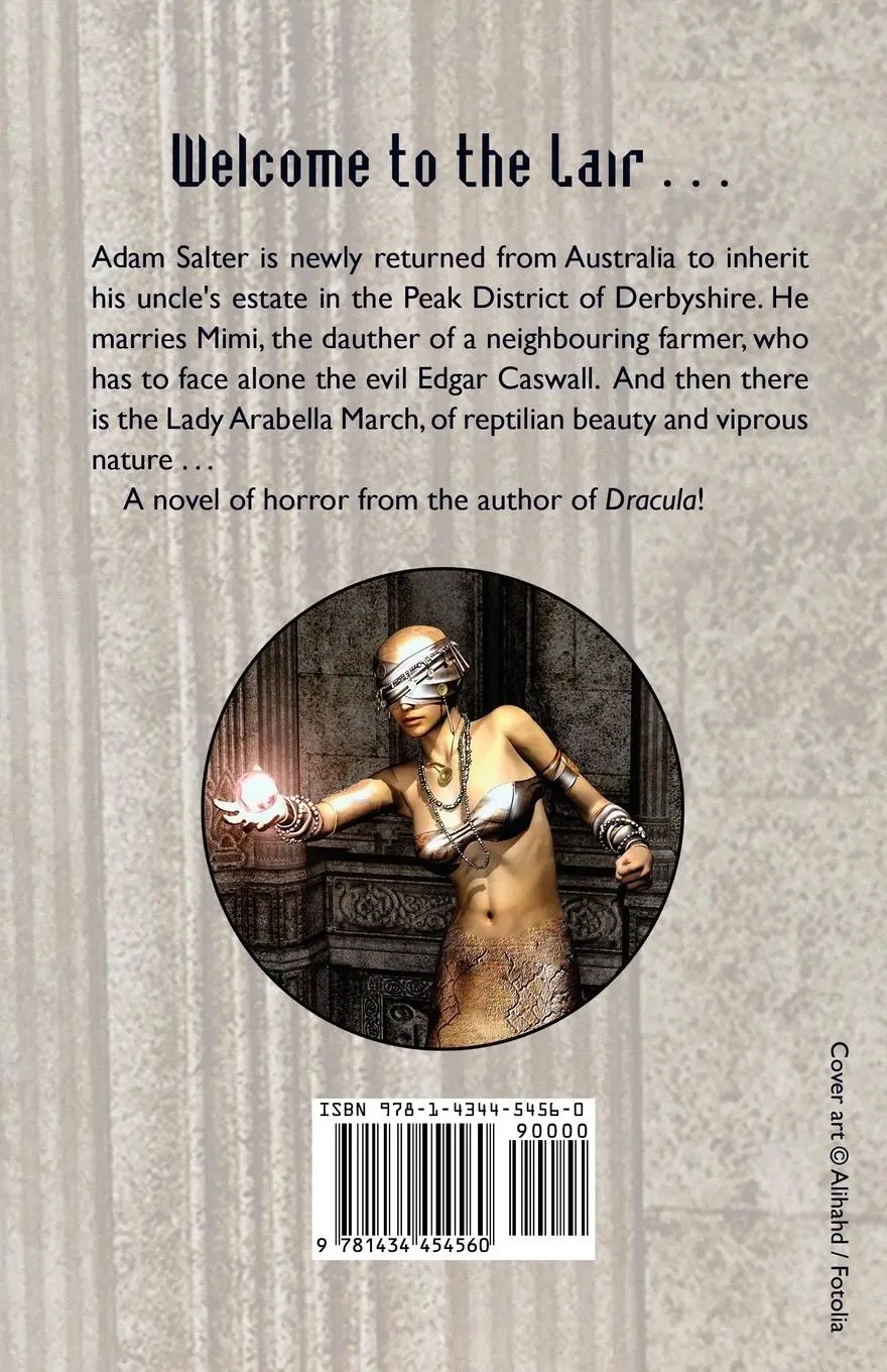 Rückseite: 9781434454560 | The Lair of the White Worm | Bram Stoker | Taschenbuch | Englisch