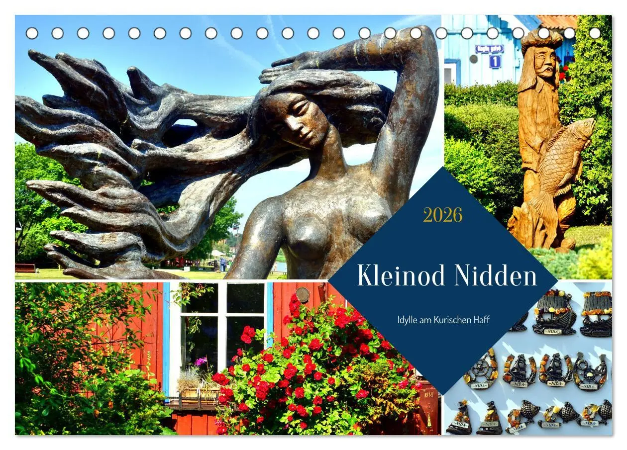 Cover: 9783457574560 | Kleinod Nidden - Idylle am Kurischen Haff (Tischkalender 2026 DIN...