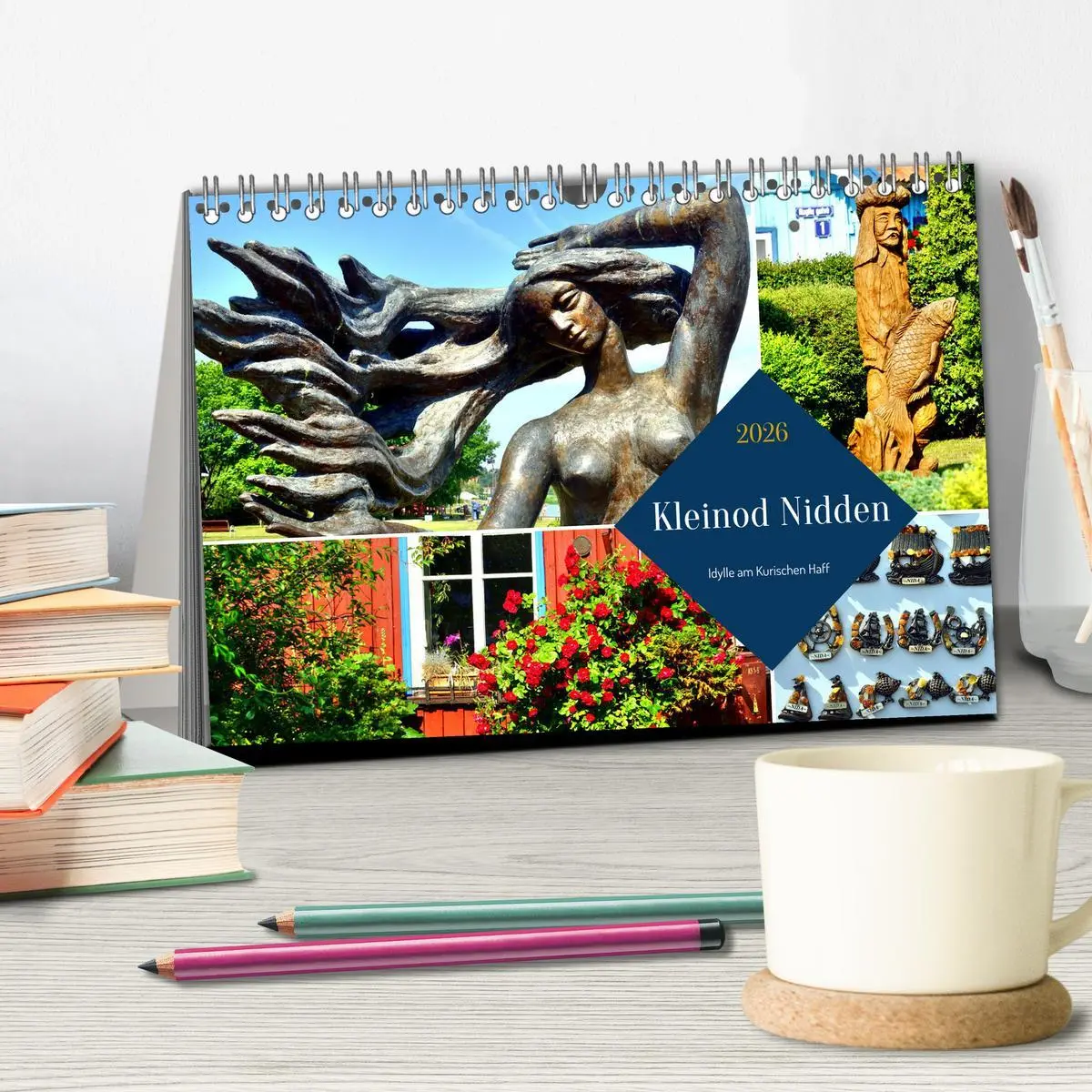 Bild: 9783457574560 | Kleinod Nidden - Idylle am Kurischen Haff (Tischkalender 2026 DIN...