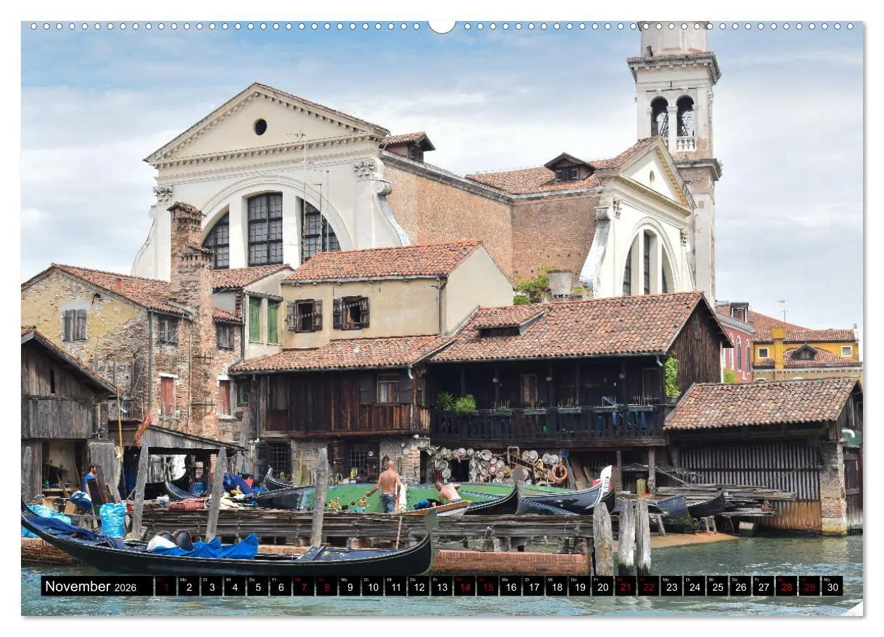 Bild: 9783457644560 | Venedig Impressionen (Wandkalender 2026 DIN A2 quer), CALVENDO...