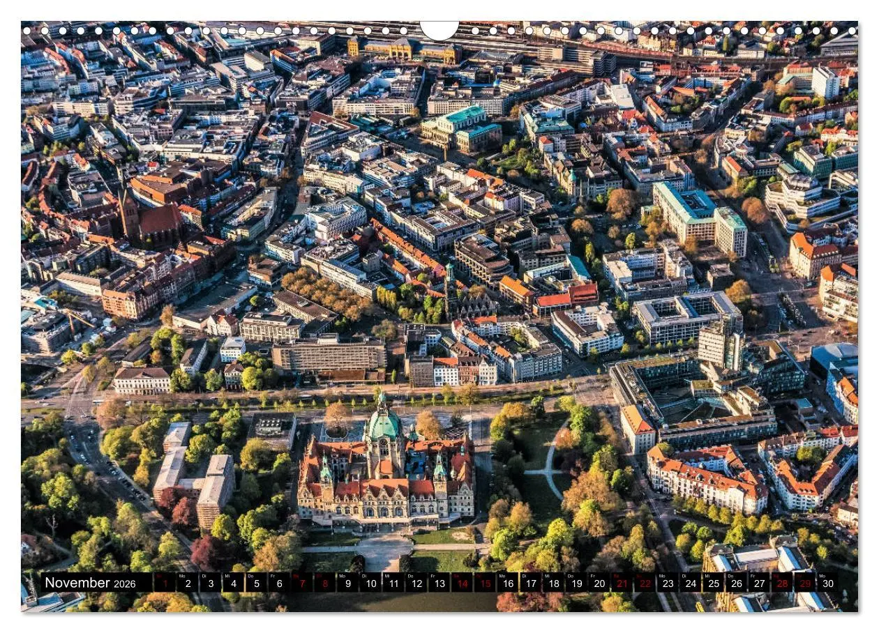 Bild: 9783457884560 | Hannover - Luftige Einblicke (Wandkalender 2026 DIN A3 quer),...